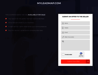 myleadmap.com screenshot
