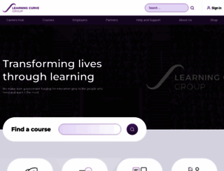 mylearningcurve.co.uk screenshot