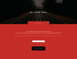 myleaseinfo.com screenshot