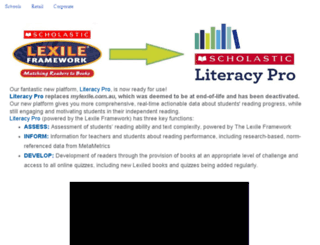 mylexile.com.au screenshot