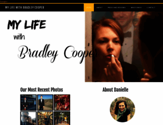 mylifewithbradleycooper.com screenshot