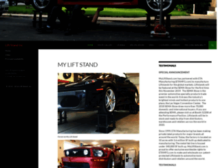 myliftstand.com screenshot