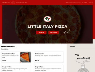 mylittleitalypizza.com screenshot