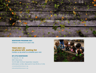 mylittlemontessori.org screenshot