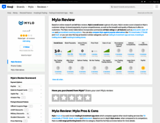 mylo.knoji.com screenshot
