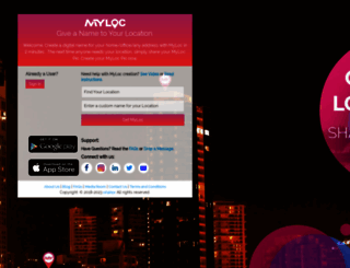 myloc.in screenshot