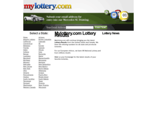 mylottery.com screenshot