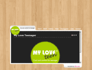 myloveteenager.com screenshot