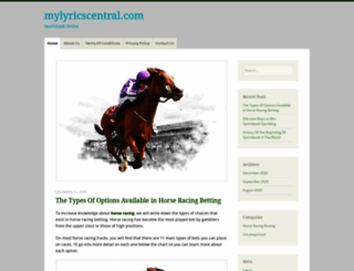mylyricscentral.com screenshot