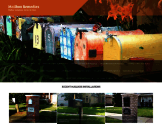 mymailboxinstallation.com screenshot