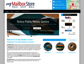 mymailboxstore.com screenshot