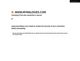 mymaldives.com screenshot