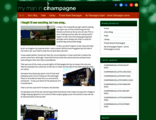 mymaninchampagne.com screenshot