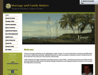 mymarriageandfamilymatters.com screenshot