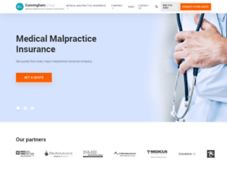 mymedicalmalpracticeinsurance.com screenshot