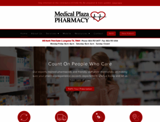 mymedicalplazarx.com screenshot