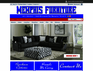 mymemphisfurniture.com screenshot