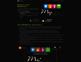mymenu.info screenshot