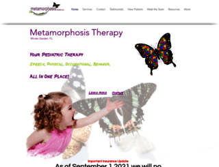 mymetamorphosistherapy.com screenshot