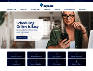 mymic.baycare.org screenshot