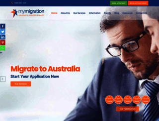 mymigration.com.au screenshot