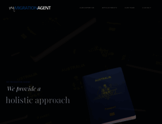 mymigrationagent.com screenshot