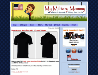 mymilitarymommy.com screenshot