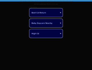 myminimonsters.co.uk screenshot