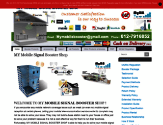 mymobilebooster.com screenshot