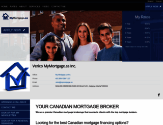 mymortgage.ca screenshot
