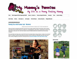 mymummyspennies.com screenshot