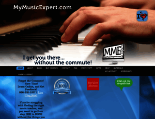 mymusicexpert.com screenshot