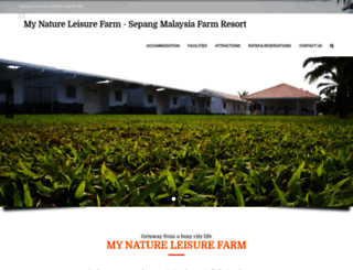 mynatureleisurefarm.com screenshot