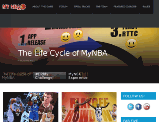 mynbamobile.com screenshot