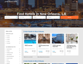 myneworleanshotels.com screenshot