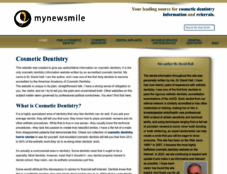 mynewsmile.com screenshot