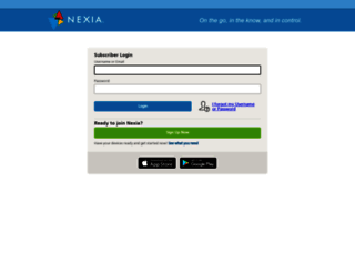 mynexia.com screenshot