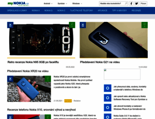 mynokia.cz screenshot