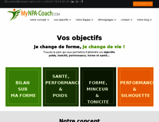 mynpa-coach.com screenshot