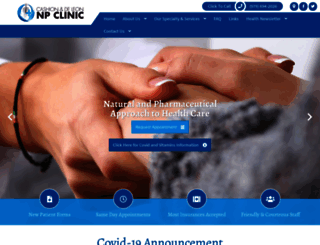 mynpclinic.com screenshot