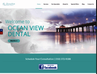 myoceanviewdental.com screenshot