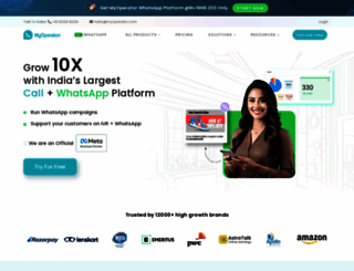 myoperator.co screenshot