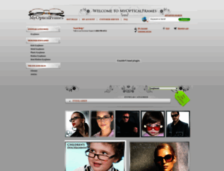 myopticalframes.com screenshot
