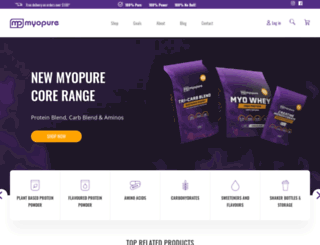 myopure.com.au screenshot