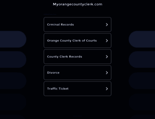 myorangecountyclerk.com screenshot