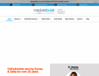 myorthodontists.ca screenshot