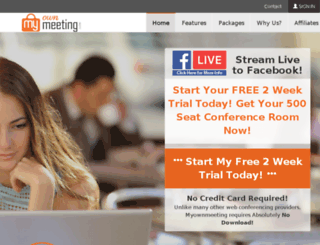 myownmeeting.com screenshot