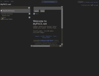 mypacs.com screenshot