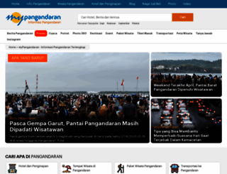 mypangandaran.com screenshot
