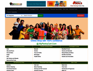mypantrycart.com screenshot